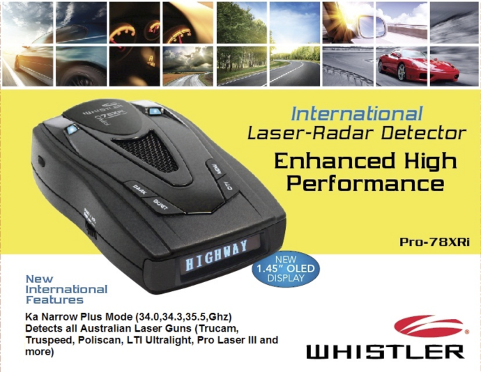Buy Whistler PRO78SE in Australia.