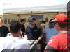 Busy buying radar detectors at Motorvation 2008.